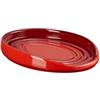 Le Creuset Poggiamestolo ovale in gres vetrificato, Ciliegia, 71507150600099