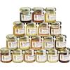 Imkerei Tietjen 18x 50g set degustazione miele | Set regalo - naturale, miele da conoscere, combinazione varia (dall'apiario Nordheide)