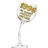 Bombo Bicchiere in Vetro Calice storto per compleanno 30 anni in lingua Inglese - 440 ml