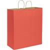 Buste di carta personalizzati Busta in carta colorata con maniglia ritorta personalizzata Gwen personalizzate o neutre