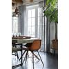 Elbersdrucke Farina 07 - Tenda semitrasparente con passanti nascosti, 255 x 140 cm, colore: Grigio/Bianco