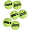 KONG - Squeakair Balls - Palline da tennis con squeak, delicate sui denti - Taglia M (conf. da 6)