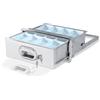 D.L. SERVICE Cassetto - Separatore monete - Serratura - Foro cm 34.7 x 13 h - Profondità cm 40,5