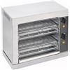MEC EUROPE Tostiera professionale con 1 griglia - Con resistenze al quarzo - Potenza kW 3 - Cm 44 x 24 x 38 h