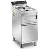 FAMA Friggitrice elettrica - Capacità Lt.12 + 12 - Cm 80 x 70 x 96 h