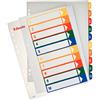 ESSELTE Rubrica PPL extra numerica 1-10 con indice stampabile a PC - f.to A4 MAXI - 100213