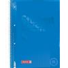 BRUNNEN Colour Code 1067926133 - Quaderno per studenti, formato A4, a quadretti (tipo 26), 90 g/m², 80 pagine, colore: azzurro