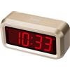 Timegyro piccola parete/scaffale/scrivania digitale orologio con batteria a display da 1,2 operata. Batterie 4pcs possono mantenere il tempo visualizzare giorno e notte per più di un anno
