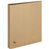 Pagna Raccoglitore ad anelli A4 Pure, pratico meccanismo a 2 anelli, robusto cartone grigio rivestito con carta kraft