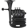 Nuvo JHorn in nero con finiture nere, taglia unica, N610JHBBK