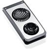 Leifheit 03122 Affetta uova Combi Edelstahl, Multifunzione, in Acciaio Inox, Nero/Metallo