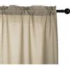 GIRASOLE HOME® Coppia Tende Semi Oscuranti Fantasia Stelline Argentate Tenda per Soggiorno Camera Cameretta Cucina e Interni 2 Pannelli con Tasca (Beige, 70x238cm)