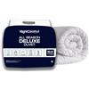 Night Comfort All Season Deluxe Feels Like Down - Piumino anallergico 10,5 tog, 100% microfibra, imbottito con spessa trapunta in fibra cava ultra rimbalzante, per letto matrimoniale