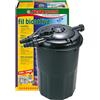 Sera Pond Fil bioactive Filtro a Pressione - Filtro Meccanico e biologicamente Attivo per Tutti Gli stagni Fino a 12000 l con 6 Litri Pond siporax 25 mm e Filtro Biologico, Nero