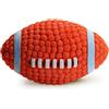CABLEPELADO Palla Rugby per Cane con Suono | Giocattoli da Masticare per Cani | Squeak Toy | Misura 9 cm