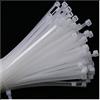 MgcTolBox Fascette Plastica Bianche 250 pezzi, Fascette Elettricista 300 x 4.8mm Multiuso Fascette per Cavi Autobloccanti