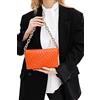Piccola Lala De-pl-000216, Borsa a Tracolla Donna, Colore: Arancione, 15x25 Cm