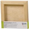 Artemio VITAB2020 - Telaio in Legno 3D da Decorare, Colore: Beige, 20 x 2 x 20 cm
