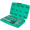 WIESEMANN 1893 WIESEMANN 80164 - Set Grande Chiavi a Bussola e Punte per Viti Torx da 34 Pezzi - Attacco da 3/8" | Lega Acciaio Q-30 | Punte per Viti Torx Interne ed Esterne