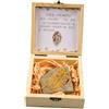 Trilobite Fossile Collection Set in Scatola di Legno Educazione Campione