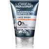 L'Oréal Paris Men Expert Magnesium Defence Face Wash gel detergente idratante 100 ml per uomo