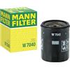 Mann Filter MANN-FILTER W 7040 Filtro dell'olio - per Applicazioni fuori strada