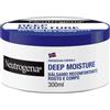 JOHNSON & JOHNSON SPA Neutrogena Balsamo Comfort Idratazione Intensa Per Pelle Secca Cerma Viso Corpo Mani 300 ml