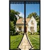 DIKER Zanzariera Magnetica per Porte Anti Zanzare Calamite Tenda Anti Zanzare Insetti Facile da installare per ideale per porte da balcone, cantine, terrazze (Nero, 100 * 240cm)