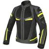 Clover giubbotto donna Rainjet 2 wp - Grigio scuro / Giallo / Nero