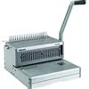 Fellowes 5642601 Rilegatrice a Dorso Plastico Orion, Manuale, Capacità di Rilegatura 500 Fogli, Silver