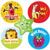SuperStickers Sticker Solutions Scratch 'n' Sniff Reward Adesivi (confezione da 125)