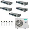 CLIMATIZZATORE PENTA CANALIZZATO 12+12+12+12+12 HISENSE DC INVERTER A++A+ WI FI READY R-32 5AMW125U4RTA WI FI READY LINEA 2026