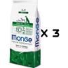 Monge superpremium Maxi Puppy e Junior 12kg x3pz