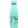 Nerthus FIH 899 bottiglia termica bambino acciaio inox 350 ml doppia parete dinosauri ideale per la scuola