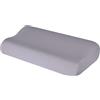 Theonoi federa copertura rivestimento per cuscino- cervicale/sanitario in cotone, per misure da 35 x 60 a 45 x 75 cm (grigio chiaro 105)