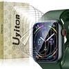 Uyiton [8 Pezzi] Compatibile per Apple Watch 4/5/6/SE 44mm Pellicola Protettiva dello Schermo TPU (Senza Vetro), Grado Militare per Smartwatch iWatch, Senza Bolle, Ultra Sottile
