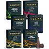 Fumino Incenso Coni Multipack Essenziale 6 Scatole 90 Coni Incensi Naturali Masala Agarbatti Fragranza Profumata Incenso Meditazione e Relax, Decorazione Casa e Ambienti - Narghile Melassa