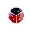 Sanico Bjt980 Orecchini Lady Bug 6 Ss