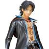 BANDAI ONE PIECE PORTGAS D. ACE STRONG WORLD FIGUARTS ZERO PVC LUFFY RUFY NEW!!