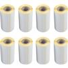 Brother 8 Rotoli di carta termica a lunghezza continua non adesiva, da 58mm - Gamma TD-4D
