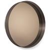 CLASSICON specchio da parete CYPRIS Ø 75 cm - CYPRIS-75x75-BURNISHED-BRASS-SMOKED-BRONZE