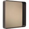 CLASSICON specchio da parete CYPRIS 70x70 cm - CYPRIS-70x70-BURNISHED-BRASS-SMOKED-BRONZE