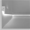 ELENI SRL Profilo a Parete per Strisce Led a Illuminazione Indiretta in Poliuretano DIM.mm 2000x62x25 ELENI EL501
