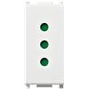 Vimar Spa Presa 2P+T 10A P11 Bianco Serie Plana VIMAR 14201