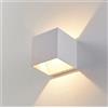 BENEITO & FAURE Lighting S.L. Faretto LED da Esterno LEK Quadrato Bianco 3000K Bianco Caldo Beneito Faure 3983
