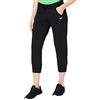 Erima, Pantaloni sport Donna 3/4, Nero (schwarz), taglia produttore: 42