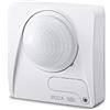 Elektrobock Rilevatore di movimento bianco, 360°, interno IP20, montaggio a parete e a soffitto, LED