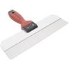Marshalltown Spatola Marshalltown a superficie stretta con manico DuraSoft in acciaio inossidabile, utensile per cartongesso e verniciatori, dimensioni della spatola: 305x57 mm