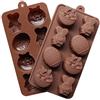 FantasyDay® Stampo in Silicone per Tortiera Forma di Uova di Pasqua,2 Pezzi Muffa da Forno per Biscotti, Cioccolato, Tortini, Cioccolato, Torte, Dolci, Muffin, Pudding - Antiaderente & Termoresistente
