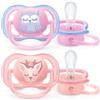 Philips Avent AVENT ULTRA AIR SUCCHIETTO GUFO/CERBIATTO FEMMINA 0-6 MESI 2 PEZZI